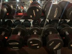 Dumbells 32.5kg, 35kg & 37.5kg