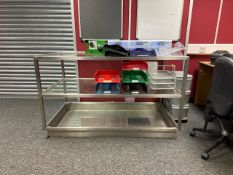 Glass Display Table