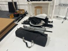 Assorted Photo Studio Supplies