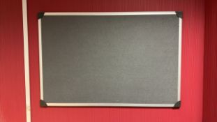 Felt Noticeboards x3