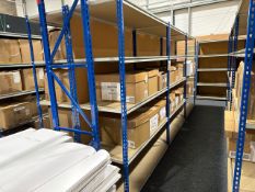 6 Bays Of Back To Back Boltless Racking