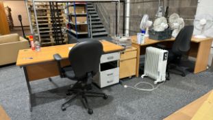 Desks and Chairs x2