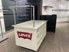 Levi's Merchandise Stand & Sign