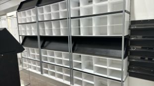 Plastic Storage Boxes x12