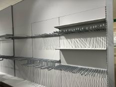 Quantity of Metal Hanging Bars