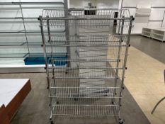 Metal Mobile Shoe Rack