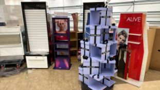 Quantity of Branded Display gondolas