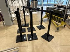 Topshop Branded Crown Control Barriers x 7