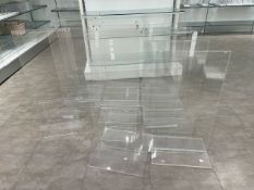 Set Of 16 Large Acrylic Poster Stands