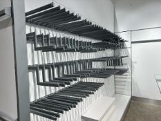 Quantity of Metal Hanging Bars