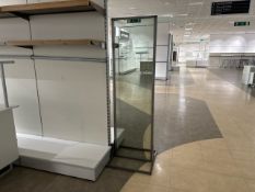 Tall Mirror with metal frame