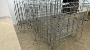 Metal Shoe Display Racks x 17