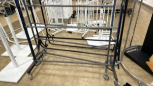 Metal Clothes Rails x 5