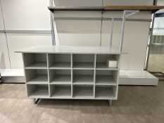 Mantaray Grey Wood Box Display