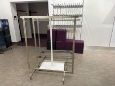 Metal Hanging Rails x 4