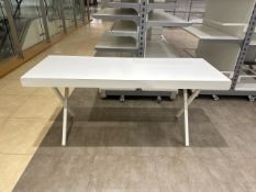 White Wood Table