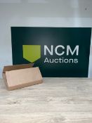Cardboard Flat Pack boxes x 400 - 35cm x 32cm x 4.5cm.