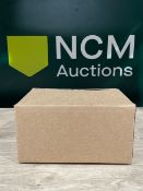 Cardboard flat pack boxes x 900 - 24.5cm x 24.5cm x 12cm