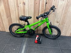 Age 3 to 4 years Frog 40 Bike
