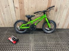 Age 3 to 4 years Frog 40 Bike
