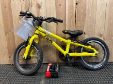 Age 3 to 4 years Frog 40 Bike