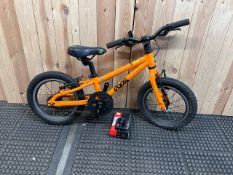 Age 3 to 4 years Frog 40 Bike