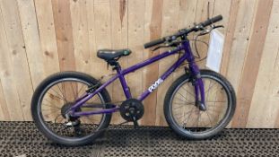 Age 6 to 7 years Frog 55 Bike
