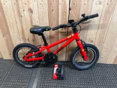 Age 3 to 4 years Frog 40 Bike