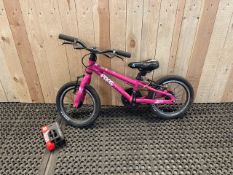 Age 3 to 4 years Frog 40 Bike