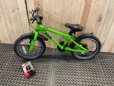 Age 4 to 6 years Frog 48 Bike