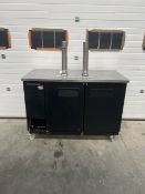 True Kegerator Temp Bar Unit With Bud Light Pumps