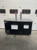 True Kegerator Temp Bar Unit With Bud Light Pumps