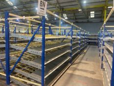 A Run Of 5 Bays Of Flow Racks