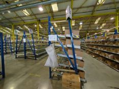 A Run Of 3 Bays Of Flow Racks