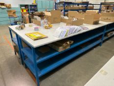 Metal Framed Work Table x5