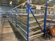 A Run Of 5 Bays Of Flow Racks