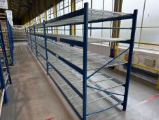 5 Bays Of Metal Shelving Racks