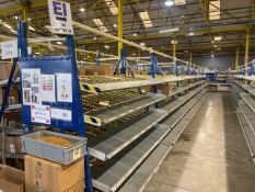 A Run Of 6 Bays Of Flow Racks