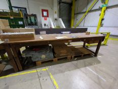 Wooden Work Bench