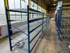 5 Bays Of Metal Shelving Racks