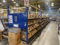 A Run Of 5 Bays Of Flow Racks