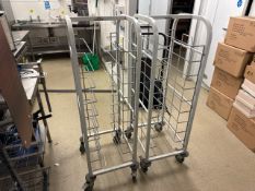 Craven Metal Tray Trolleys x2