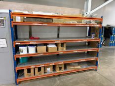1 Bay Of Boltless Metal Shelving