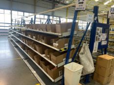 A Run Of 8 Bays Of Back To Back Flow Racks