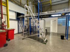 Mobile Steps With Platform