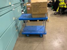 Pladia Blue Plastic Trolley
