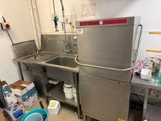 Hobart Bar Aid Dish Washer Station