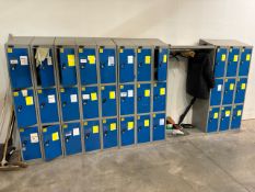 33 Probe Lockers With Hanging Rail