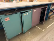 Metal Storage Cabinet x2