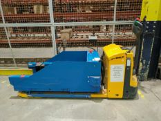 Jungheinrich EJE 120 Pedestrian Pallet Truck & Hawker Pro Series Magnetic Battery changer